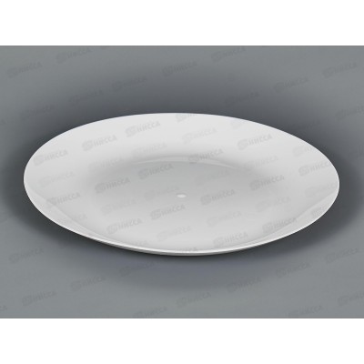 Тарелка плоская Натура d200мм Белая С945Бел *35 Тарелка плоская Натура d200мм Белая С945Бел *35