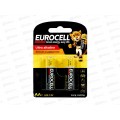 Батарейки Eurocell алкалиновые AA 2шт 0086 *12/192