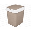 Контейнер для мусора 14л &quotTule&quot бежевый 221301227/01 *7