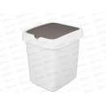 Контейнер для мусора 9л "Tule" светло-серый 221300921/03 *8 Контейнер для мусора 9л "Tule" светло-серый 221300921/03 *8