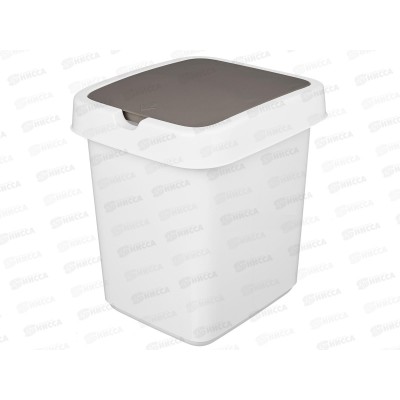 Контейнер для мусора 14л "Tule" светло-серый 221301221/03 *7 Контейнер для мусора 14л "Tule" светло-серый 221301221/03 *7