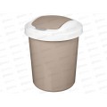 Контейнер для мусора 16л &quotPalm&quot круглый бежевый 221301927/01