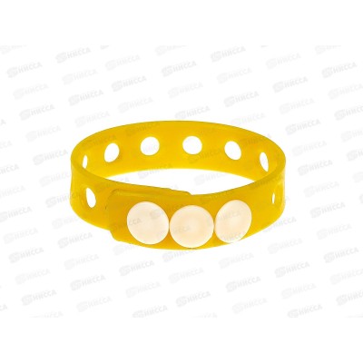 Браслет ПГС для джибитсов пвх Кнопки 20см Р2152-7*100 Браслет ПГС для джибитсов пвх Кнопки 20см Р2152-7*100