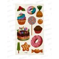 Тату ПГС 8*12см.Сладости,Р2100-7 *20 Тату ПГС 8*12см.Сладости,Р2100-7 *20