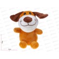 Мягкая игрушка №111-2 Собачка Смайлик, 18см Мягкая игрушка №111-2 Собачка Смайлик, 18см