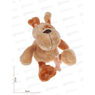 Мягкая игрушка №344-15 Пёсик Дюк, 25см Мягкая игрушка №344-15 Пёсик Дюк, 25см