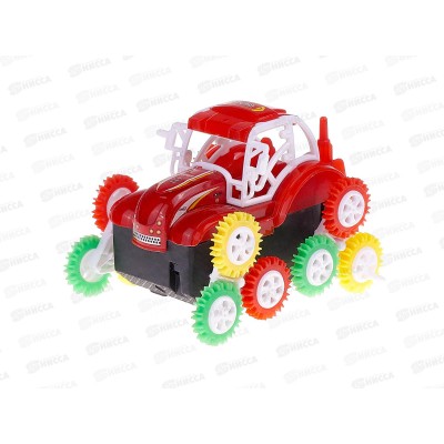 Трактор перевертыш №1126А на батарейках коробка 13*11*9 Трактор перевертыш №1126А на батарейках коробка 13*11*9