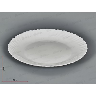 Тарелка мелкая 240мм Т95-2202 *6/36 Тарелка мелкая 240мм Т95-2202 *6/36