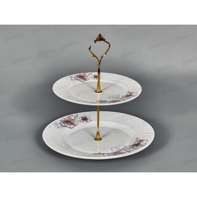 Фруктовница 2-х ярусная 02-1170 Эвита *12