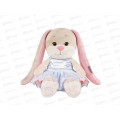 Зайка Jack&Lin Лин в голубом платье. 25см JL-04202314-25 коробка Зайка Jack&Lin Лин в голубом платье. 25см JL-04202314-25 коробка