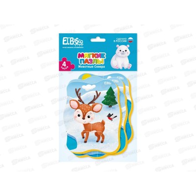 Мягкие пазлы &quotЖивотные Севера&quot ЕТ02-029