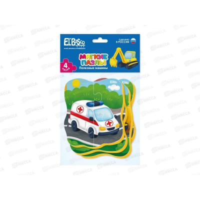 Мягкий пазл &quotПолезные машины&quot ЕТ02-027