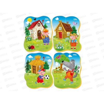 Мягкий пазл &quotТри поросенка&quot ЕТ02-023