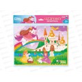 Мягкие пазлы А4 &quotПринцессы&quot 24 элемента ЕТ02-047