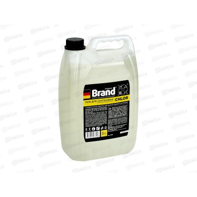 Brand Чистящее средство для ванной комнаты с хлором 5л *4 3364 срок до 12.25
