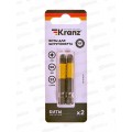 Бита PZ3*50 для шуруповерта 2шт Kranz KR-92-0420-1 Бита PZ3*50 для шуруповерта 2шт Kranz KR-92-0420-1
