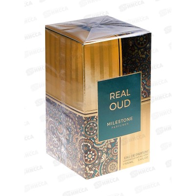 Milestone Real Oud,парфюмерная вода unisex 100мл М до 01.26 Milestone Real Oud,парфюмерная вода unisex 100мл М до 01.26