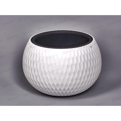 Кашпо Жемчужина 4л Белый М8722 *4