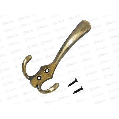 Крючок-вешалка Стандарт 306 A AB бронза европакет *40 841 Крючок-вешалка Стандарт 306 A AB бронза европакет *40 841