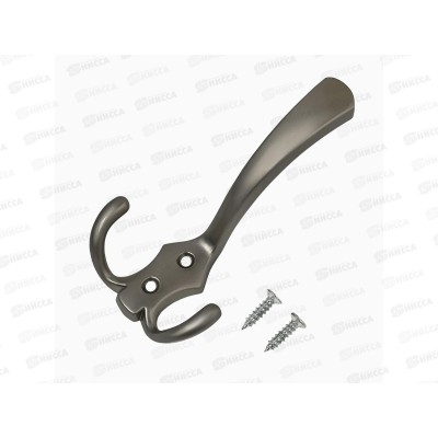 Крючок-вешалка Стандарт 306 A SN мат никель европакет *40 846 Крючок-вешалка Стандарт 306 A SN мат никель европакет *40 846