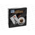 Салфетки 3 слойные 25 листов 24*24 Bouquet de Luxe Кофе,37213*15