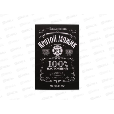 Ежедневник &quotВиски Крутой мужик&quot 80л А5 4832311