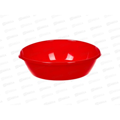 Таз 3л пластмассовый красный ИНТ *30 Таз 3л пластмассовый красный ИНТ *30
