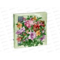 Салфетки 3-х слойные 20 листов 33*33 Bouquet Home Праздничный букет 57263*12