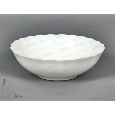 Салатник волнистый край 15см 650мл Белье 1039025