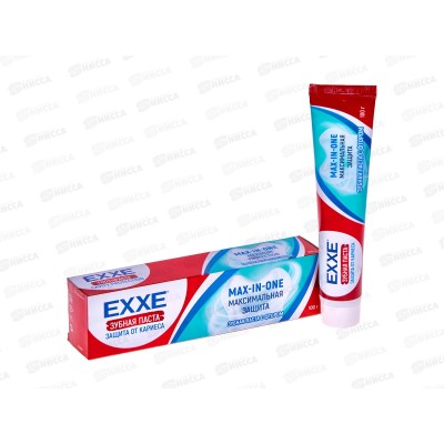 EXXE зубная паста Максимальная защита 100мл *24 С0007990