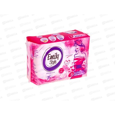 Emily Style прокладки критика Супер 8шт Премиум С0007451 *24 Emily Style прокладки критика Супер 8шт Премиум С0007451 *24