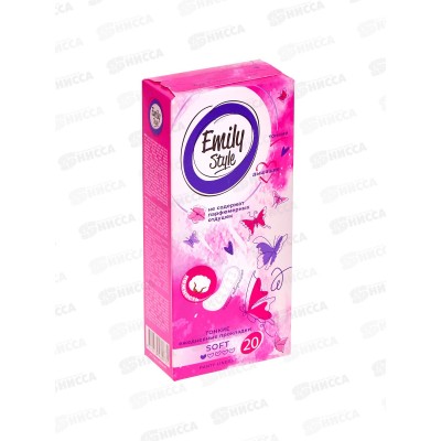 Emily Style прокладки ежедневные 20шт Классик С0007654 *60 Emily Style прокладки ежедневные 20шт Классик С0007654 *60