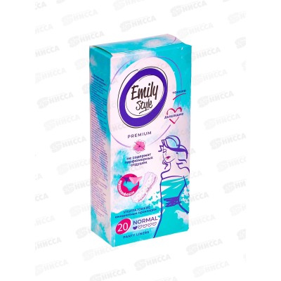 Emily Style прокладки ежедневные 20шт Multiform С0007656 *60 Emily Style прокладки ежедневные 20шт Multiform С0007656 *60