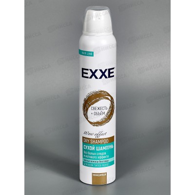 EXXE Шампунь сухой д/в Свежесть и объем 200мл *12 С0007517