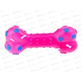 Игрушка для собак "Косточка-грызунок" с пищалкой (063485) *12  Ж