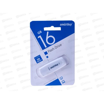 Флэш-карта USB 3.0 SmartBuy  16Gb Scout White