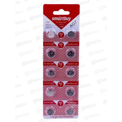 Батарейка SmartBuy AG7-10B *10/100/2000 Батарейка SmartBuy AG7-10B *10/100/2000