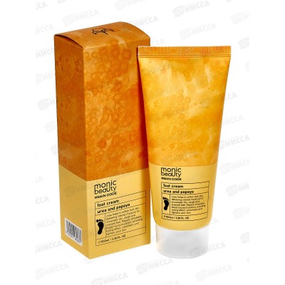 Monic Beauty Крем для ног Мочевина и папайя 100мл *100 Monic Beauty Крем для ног Мочевина и папайя 100мл *100