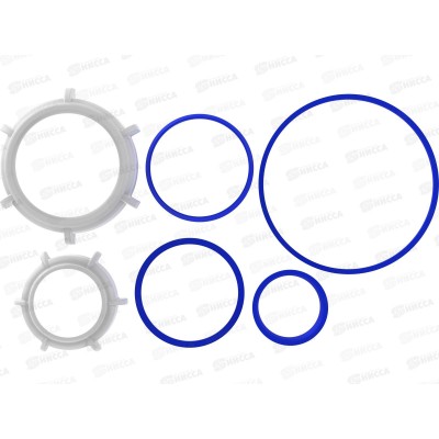 Ремонтный набор №2: прокладки конус 25 и 40мм, плоск.  прокладка б/с  гайки 1 1/2&quot и 1&quot, NM103-50-MR *50