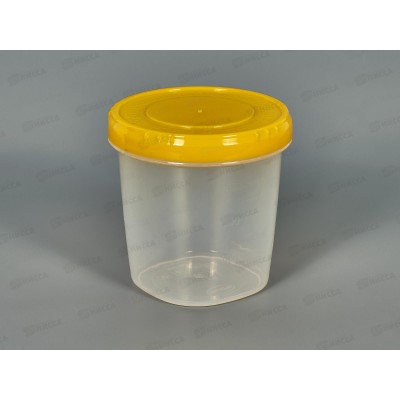 Емкость (Банка) 450мл желтая *60 Емкость (Банка) 450мл желтая *60