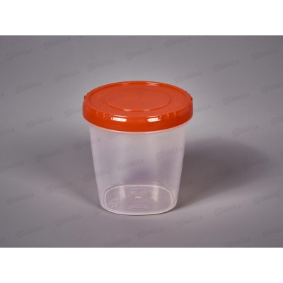 Емкость (Банка) 450мл оранжевая *60 Емкость (Банка) 450мл оранжевая *60