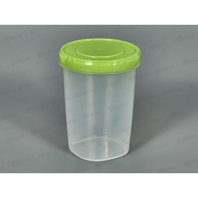 Емкость (Банка) 600мл салатовая крышка *45 Емкость (Банка) 600мл салатовая крышка *45