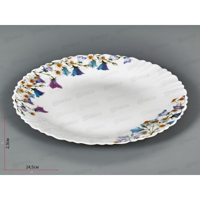 Тарелка обеденная Колокольчики 24см MFK21065
