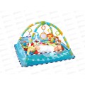 Коврик развивающий КВ-4732 "Веселые животные" 80х80х55см Коврик развивающий КВ-4732 "Веселые животные" 80х80х55см