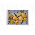 Часы настенные &quot21 Век&quot 2535-039 Лимоны на столе