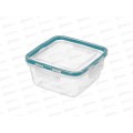 Контейнер для продуков герметичный квадратный 0,4л с защелками 221103218/02 *23 Контейнер для продуков герметичный квадратный 0,4л с защелками 221103218/02 *23