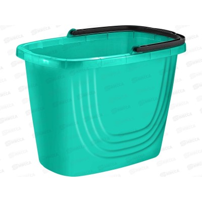 Ведро 8л &quotDisco&quot прямоуг аквамарин SC111510027