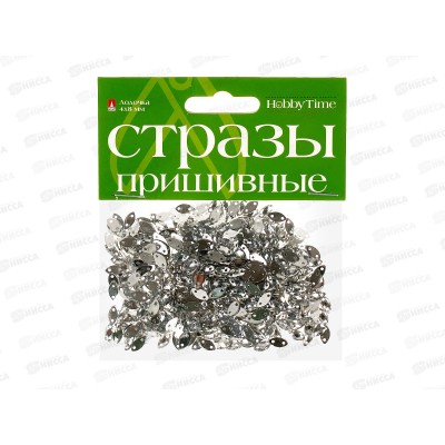 Стразы пришивные АЛЬТ &quotЛодочка&quot, 10 цв.2-337/01*12