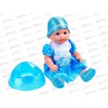Пупс "Карапуз" Y25NN-DP-FROZEN-23-RU, 25см, пьет, писает, 50 звуков