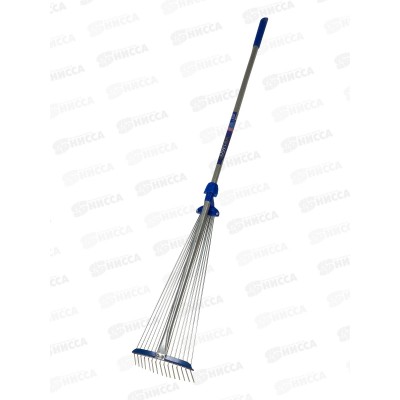 Грабли веерные раздвиж.с алюминиевым черенком (Ф) 012509